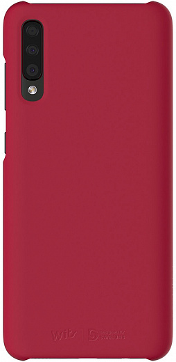 Чехол WITS Premium Hard Case для Samsung Galaxy A30s (бордовый)